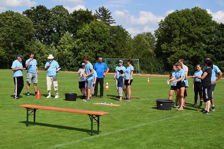 Beim inklusiven Sportfest des TV Hofheim (Archivbild, 2019) werden die verschiedensten Wettkämpfe geboten. Auch in diesem Jahr steht die Veranstaltung wieder im Programm.