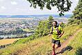 Tägliches Training bei der Benediktushöhe in Retzbach: Thomas Gumpert aus Güntersleben, hat den ersten Maintal-Ultratrail in Veitshöchheim initiiert.