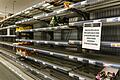 Ganz so leer wie vor ein paar Wochen in einer Würzburger Edeka-Filiale sind die Regale in den Schweinfurter Märkten zwar nicht, dennoch klaffen auch hier wieder zunehmende Lücken im Sortiment.&nbsp;