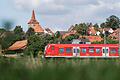 Mit manchen Regionalbahnen der Deutschen Bahn kann man mit dem Deutschlandticket nicht nur bundesweit fahren, sondern auch über die Landesgrenze hinweg.&nbsp;