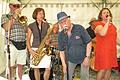 Die „Heroes of Jazz“ jammen was das Zeug hält (von links) Rainer und Birgit Nöth, Wolfgang Görner und Hilda Wischnewski.       -  Die „Heroes of Jazz“ jammen was das Zeug hält (von links) Rainer und Birgit Nöth, Wolfgang Görner und Hilda Wischnewski.