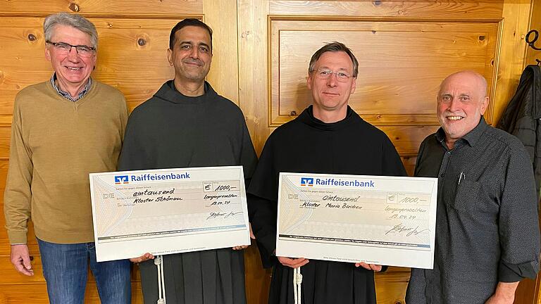 Spendenübergabe an die Klöster Maria Buchen und Schönau. Spendenübergabe an die Klöster Maria Buchen und Schönau.