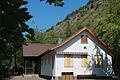 Die Falteshütte des Deutschen Alpenvereins am Kalbenstein ('Edelweiß') nördlich von Karlstadt