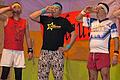 Die &bdquo;Faschings- Globies&ldquo; mit ihrem Beitrag: &bdquo;Qi-Gong&ldquo;.