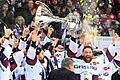 Titelverteidiger Eisbären Berlin       -  Meister Eisbären Berlin gehört in der neuen DEL-Saison zu den heißen Titelanwärtern.