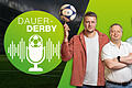 Podcast Dauer-Derby       -  Dauer-Derby - Der Regionalliga-Podcast der Main-Post. Verschiedene Motive mit dem Experten-Team Michi Bauer, Frank Kranewitter und Daniel Rathgeber und Podcast-Host Tim Eisenberger.