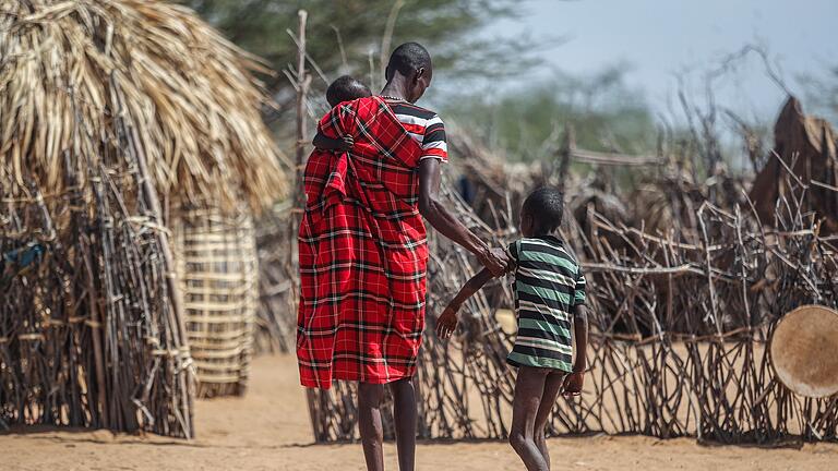 Hunger in Afrika       -  Ein Ende des Hungers ist nach Einschätzung der Welthungerhilfe nicht in Sicht.