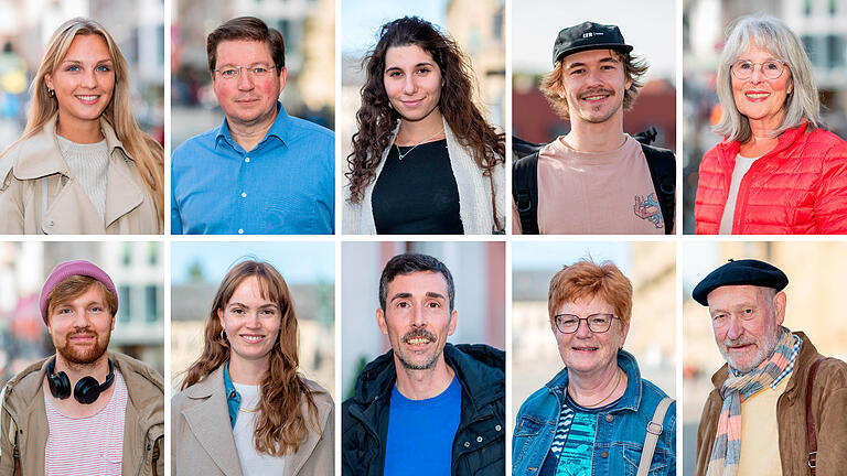 V.l.n.r.: Theresa Tausch, Uwe Thomas, Stella Türker, Luke Gensbacher, Elisabeth Reinhard, Bastian Will, Flora Gottschling, Davide Scarpa, Monika Kliem, Dr. Werner Wagenhöfer.