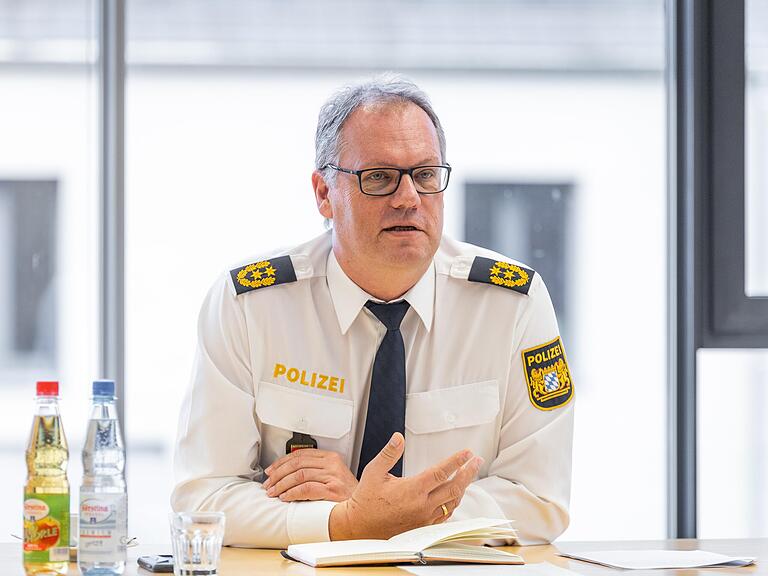 Detlev Tolle ist seit August Präsident der Polizei in Unterfranken.