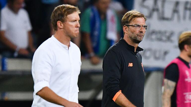 Jürgen Klopp, Julian Nagelsmann       -  Jürgen Klopp könnte womöglich eines Tages Nachfolger von Julian Nagelsmann als Bundestrainer werden.