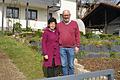 Viel Freude schöpfen Anita und Richard Köth aus ihrem Garten.