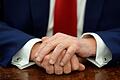 US-Präsident Trump im Oval Office       -  Was unterzeichnen diese Hände als Nächstes? Die US-Präsidentschaft Donald Trumps schürt Befürchtungen in der deutschen Wirtschaft. (Symbolbild)