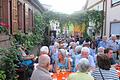 Das passende Ambiente zum kulinarischen Genuss bot beim Hammelburger Höflesfest unter anderem auch das Weingut Thomas Müller in der Winzergasse. Die Sitzgelegenheiten dehnen sich hier rund um den Betrieb immer weiter aus. Winfried Ehling       -  Das passende Ambiente zum kulinarischen Genuss bot beim Hammelburger Höflesfest unter anderem auch das Weingut Thomas Müller in der Winzergasse. Die Sitzgelegenheiten dehnen sich hier rund um den Betrieb immer weiter aus. Winfried Ehling