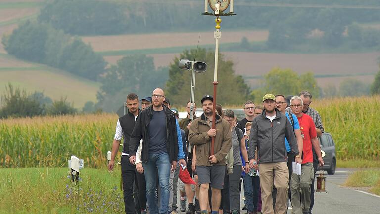 Auf dem Weg nach Eggenbach.