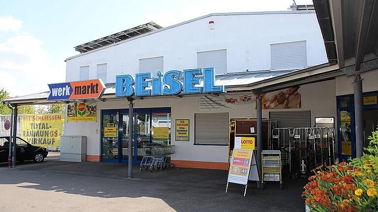 Der Werkmarkt Beisel am Spielsee in Gerolzhofen schließt zum 20. Oktober.