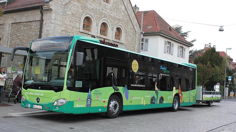 Der MaintalSprinter bringt Sie und Ihr Fahrrad zum Startpunkt Ihrer Radtour - von Erlabrunn bis Röttingen. Der MaintalSprinter bringt Sie und Ihr Fahrrad zum Startpunkt Ihrer Radtour - von Erlabrunn bis Röttingen.