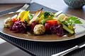 Zu Weihnachten darf es auch in der Küche festlich werden – etwa mit diesem Gericht, einem Sauerbraten, für den der Küchenchef des Rügheimer Landhotels das Rezept verraten hat.