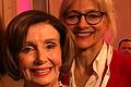 Beim Frauenfrühstück auf der Münchner Sicherheitskonferenz: Nancy Pelosi, Sprecherin des US-Repräsentantenhauses (links), mit Würzburgs früherer Oberbürgermeisterin Pia Beckmann.
