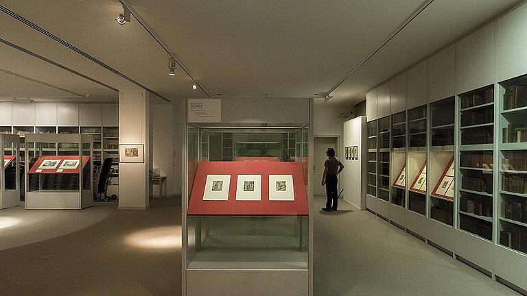 Ein Blick in die weitläufigen Räume des Museums Otto Schäfer mit der derzeit zu sehenden Dürer-Sonderausstellung Ein Blick in die weitläufigen Räume des Museums Otto Schäfer mit der derzeit zu sehenden Dürer-Sonderausstellung
