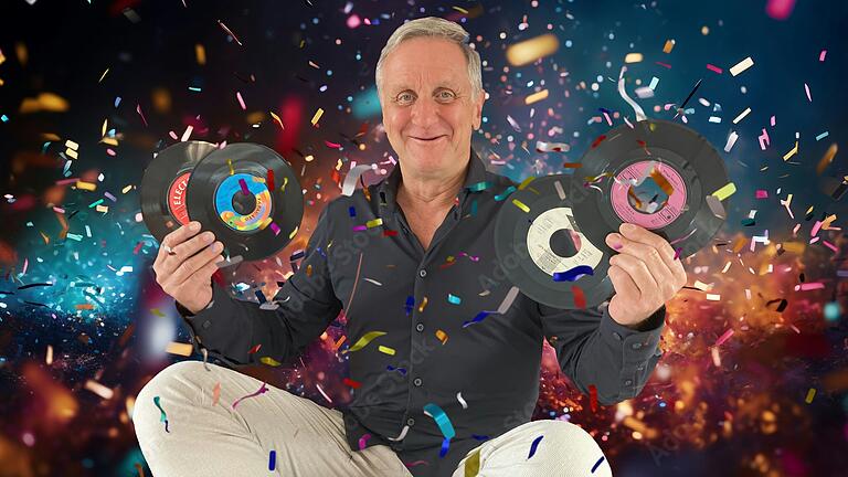 Lust auf ein bisschen Glitzer und gute Musik aus sieben Jahrzehnten? Letzteres garantiert DJ Peter Kern aus Kitzingen. Lust auf ein bisschen Glitzer und gute Musik aus sieben Jahrzehnten? Letzteres garantiert DJ Peter Kern aus Kitzingen.