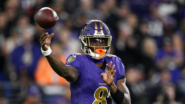 Baltimore Ravens - Cincinnati Bengals       -  Vier Touchdowns und das bessere Ende: Lamar Jackson von den Baltimore Ravens.