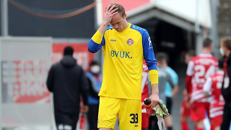 Verletzt: Hendrik Bonmann droht den Würzburger Kickers auszufallen.