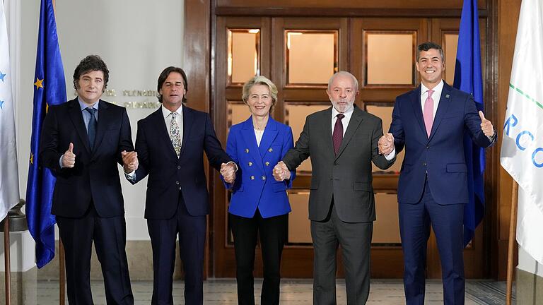 Mercosur-Gipfel       -  Nach fast einem Vierteljahrhundert haben die EU und der Mercosur die Verhandlungen über ein Freihandelsabkommen abgeschlossen.