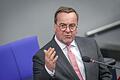 Bundestag       -  Verteidigungsminister Boris Pistorius im Bundestag