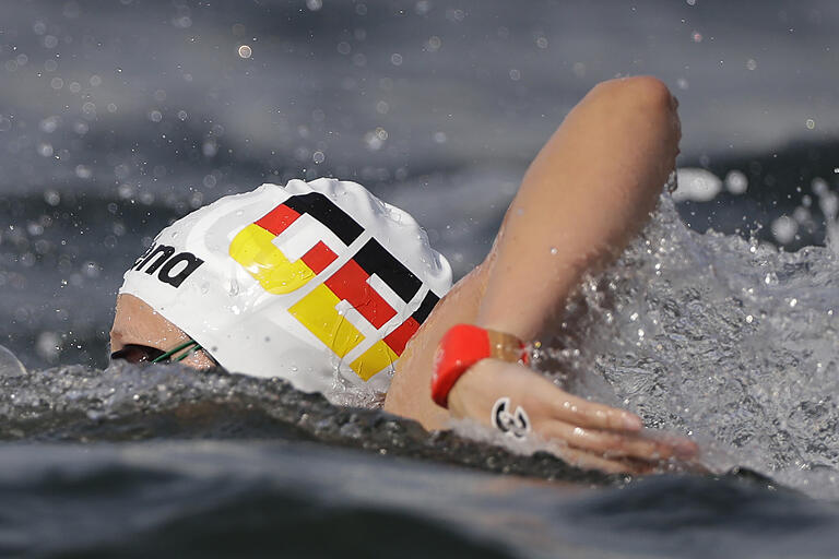 Leonie Beck vom SV Würzburg 05 bei ihrem Fünf-Kilometer-Rennen. Leonie Beck vom SV Würzburg 05 bei ihrem Fünf-Kilometer-Rennen.