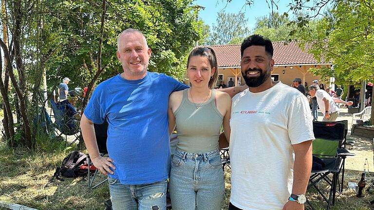 Im Bild: Andreas Möslein, Ines Herbert und Max Borst. Im Bild: Andreas Möslein, Ines Herbert und Max Borst.