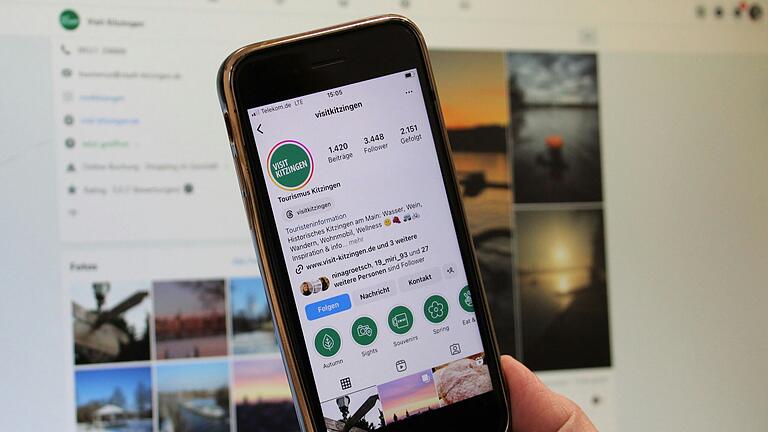 Mit Visitkitzingen ist die Touristinfo seit 2019 in den sozialen Medien vertreten. Mit Visitkitzingen ist die Touristinfo seit 2019 in den sozialen Medien vertreten.
