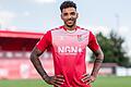 Michael Dellinger, Fußballspieler beim Regionalligisten TSV Aubstadt, hat mit 30 Jahren schon ein bewegtes Leben hinter sich.&nbsp;