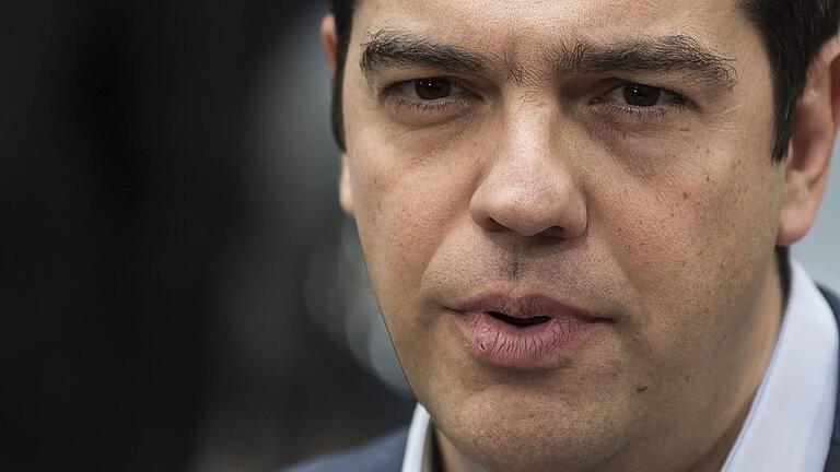 Eurozone leaders' meeting - Alexis Tsipras Eurozone leaders' meeting - Alexis Tsipras