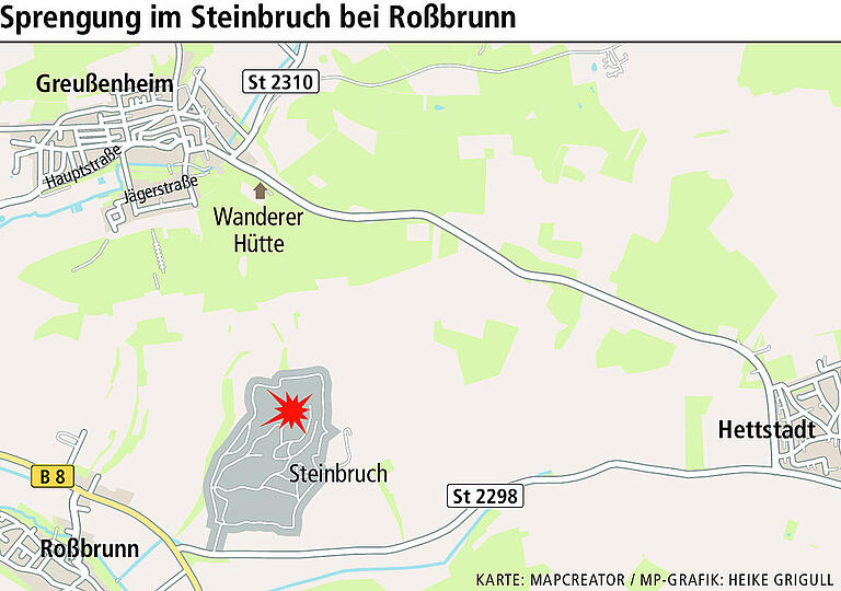 Sprengungen im Steinbruch: Hat die Gewerbeaufsicht einen Fehler gemacht? Sprengungen im Steinbruch: Hat die Gewerbeaufsicht einen Fehler gemacht?