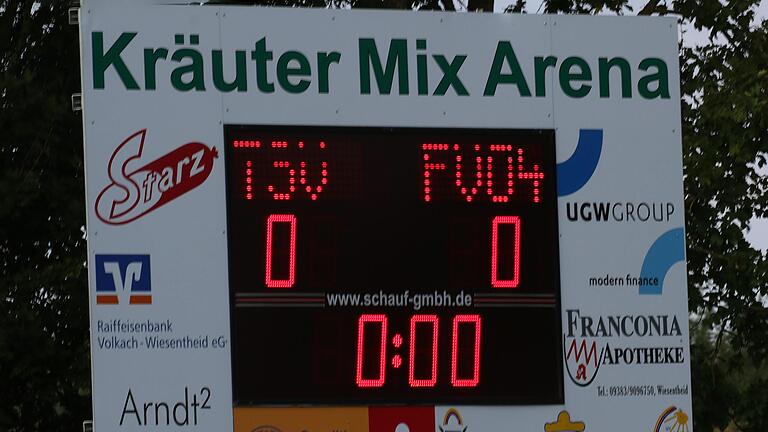 Zu Beginn stand es noch 0:0 zwischen Abtswind und dem neuen FV 04, am Ende siegten allerdings die Gastgeber mit 3:0.