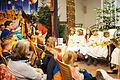 Zur Eröffnung des Kinderadvents waren einige Kinder in die Rüstkammer des Alten Rathauses gekommen. Neben der Vorstellung des diesjährigen Programms, las auch der Gerolzhöfer Weihnachtsengel eine Geschichte vor.