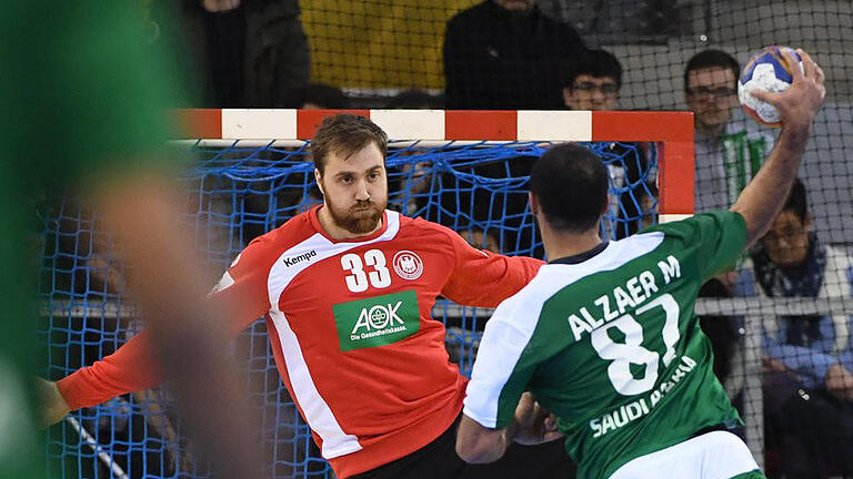 Andreas Wolff - Torhüter Andreas Wolff kam nach gut 20 Minuten für Heinevetter. Foto: Marijan Murat Andreas Wolff - Torhüter Andreas Wolff kam nach gut 20 Minuten für Heinevetter. Foto: Marijan Murat