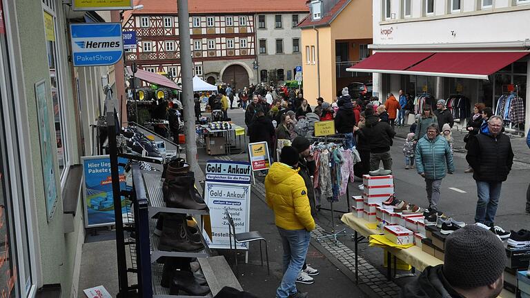 Der Frühlingsmarkt 2022 in Hofheim.