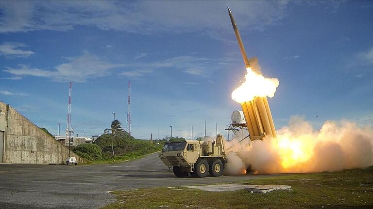 US-Raketenabwehrsystem THAAD       -  Die USA schicken ein neues Raketenabwehrsystem nach Israel. (Archivbild)