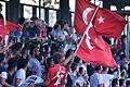 Die Fans von Türkgücü München bekommen ihre Mannschaft am Samstag nicht zu sehen: Unser Bild zeigt sie bei einem früheren Spiel gegen Unterhaching im Stadion des SV Heimstetten.