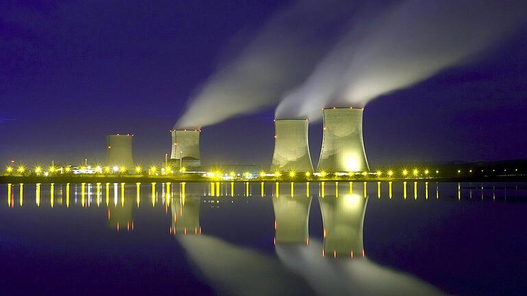 Das französischen Atomkraftwerk Cattenom nahe der deutschen Grenze