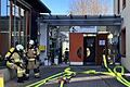 Großeinsatz am Caritas-Kindergarten Ebelsbach: am Dienstagnachmittag ist es aus bislang unklarer Ursache zum Austritt von Kohlenmonoxid gekommen. Insgesamt sechs Personen wurden verletzt.