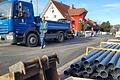 Auch in der Hanse-Siedlung in Unterleichtersbach wird derzeit viel gegraben, um das Stromnetz zu erneuern.  Foto: Steffen Standke       -  Auch in der Hanse-Siedlung in Unterleichtersbach wird derzeit viel gegraben, um das Stromnetz zu erneuern.  Foto: Steffen Standke