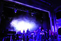 Das große Finale der '5. Nacht der Percussion' mit allen Teilnehmern und dem wie immer glücklich,aber bescheiden an der Seitenwand des Bühnenportals mitklatschenden Leiter des musikalischen und optischen Feuerwerks, Thomas Friedrich. Foto: Ahnert       -  Das große Finale der '5. Nacht der Percussion' mit allen Teilnehmern und dem wie immer glücklich,aber bescheiden an der Seitenwand des Bühnenportals mitklatschenden Leiter des musikalischen und optischen Feuerwerks, Thomas Friedrich. Foto: Ahnert