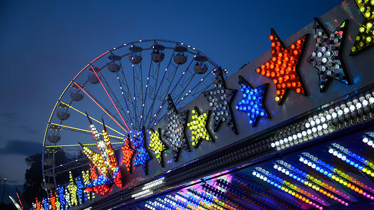 Die Spessartfestwoche in Lohr am Donnerstagabend.