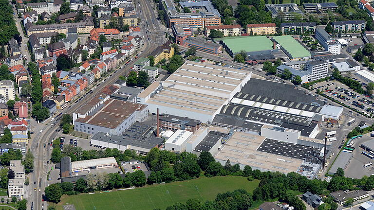 Luftbild / Luftbilder Augsburg.jpeg       -  Luftbild / Luftbilder Augsburg Luftbild Augsburg / Flug am 14.5. 2024Bild: Ulrich WagnerBlick auf die Firma Renk