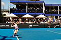 Australian Open       -  Auf dem Party-Court 6 hatte Eva Lys allen grund zum Feiern.