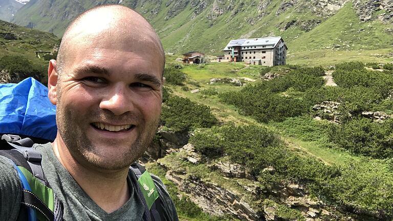 In seiner Freizeit wandert Stefan Kießner gerne in den Bergen.