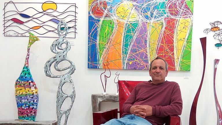 Yosef Ohayon in seinem Atelier in Tel Aviv.