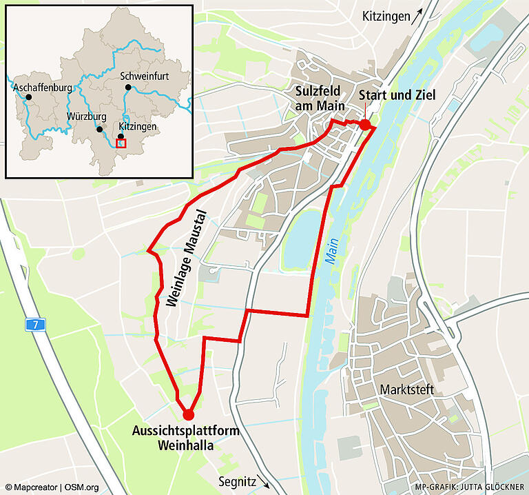 Ausflugstipp nach Sulzfeld: Streifzug durch die Flur auf dem Weinwanderweg 'Maustal'